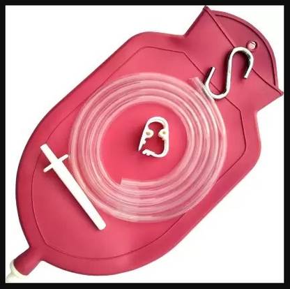 vittico india The Perfect Enema Bag Kit for Colon Cleansing with Silicone Hose Pulse Generator
