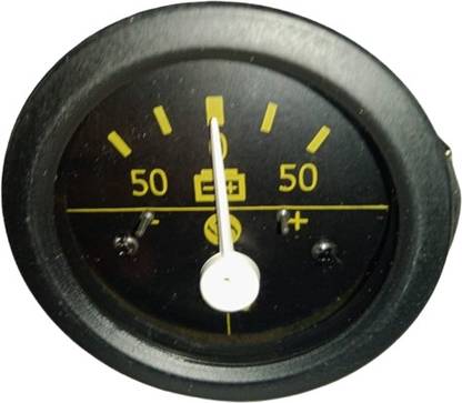 Delcot Battery Ammeter for Generators 6V to 24V Universal - Charge/Discharge Indicator Pulse Generator