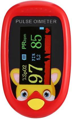 ACU-CHECK Children OLED Digital Display Oximetro Portable Fingertip Pulse Oximeter for Kid Pulse Oximeter
