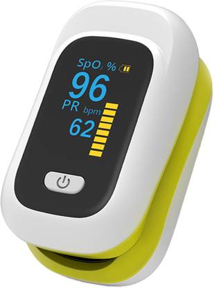 Lyla Finger Pulse Oximeter SpO2 PR OLED Oximetro Dedo Heart Rate Monitor Yellow Pulse Oximeter