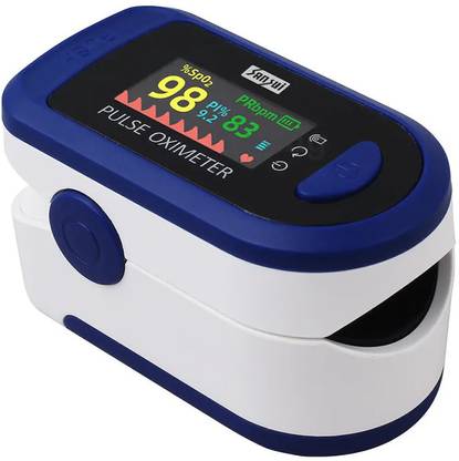 PulseFingerTip Small Portable Oximeter Oxygen Saturation Level SPO2 & Heart Rate Checker Pulse Oximeter