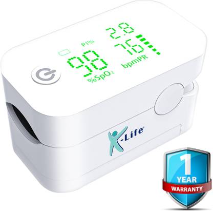 K-life 102 Fingertip Heartrate Monitor Oxygen Saturation Pulse Rate Check machine Pulse Oximeter