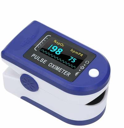 Cool Shop Finger Tip Digital Pulse Oximeter Blood Oxygen Monitor Pulse Oximeter (Blue) Pulse Oximeter