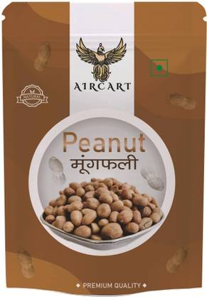 AIRCART Organic Peanut (Whole) (Premium Quality Peanut/ Moongfali Ground Nuts)