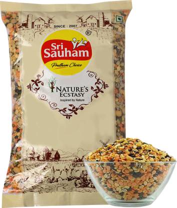 Sri Sauham Mix Dal (Split) (Mixed Lentils- High Protein | Minapappu, Ulundhu | Vegan Pulses for Khichdi)