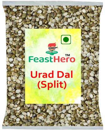 Feasthero Green Urad Dal (Split/Chilka)
