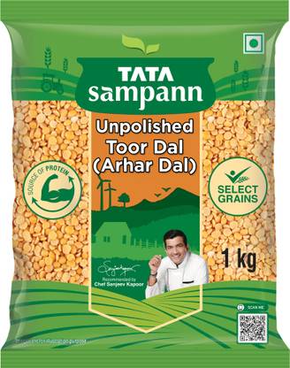 Tata Sampann Yellow Toor/Arhar Dal (Split)