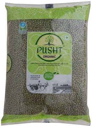 Pusht Organic Moong Dal (Whole)