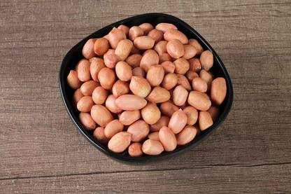 BR CART Organic Red Raw Peanut (Whole) (Raw Mungfali Dana)