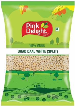 Pink Delight White Urad Dal (Split) (Dry & Unpolished)