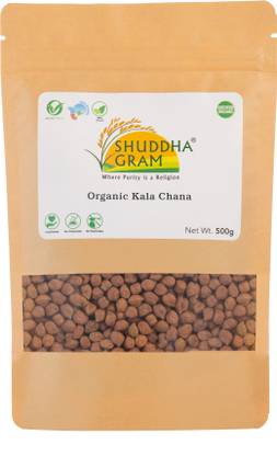 ShuddhaGram Organic Black Chana (Whole) (Chana)