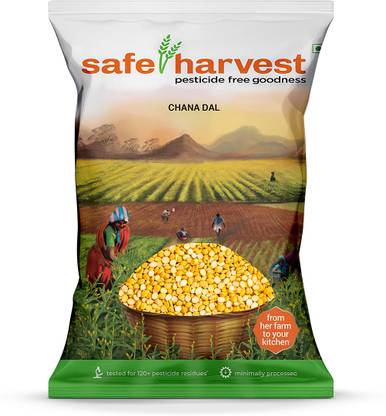 safe harvest Chana Dal (Split) (Pesticide Free)