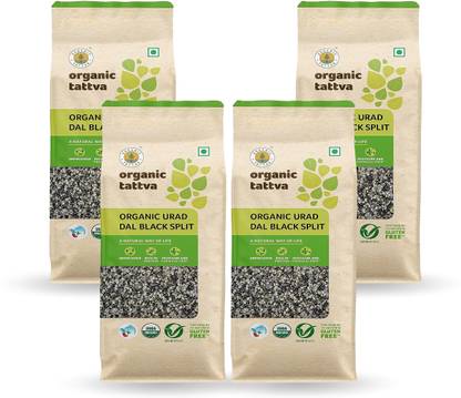 Organic Tattva Black Urad Dal (Split)