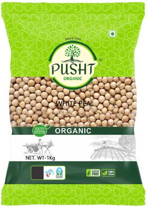 Pusht Organic Green Peas (Whole)