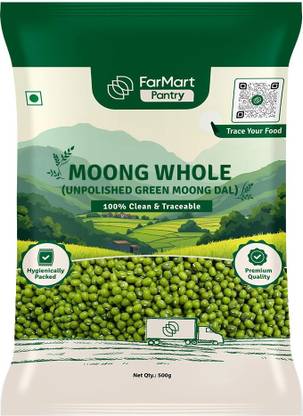 FarMart Green Moong Dal (Whole) (Moong whole)
