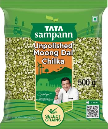 Tata Sampann Green Moong Dal (Split/Chilka)