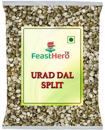 Feasthero Green Urad Dal (Split/Chilka)