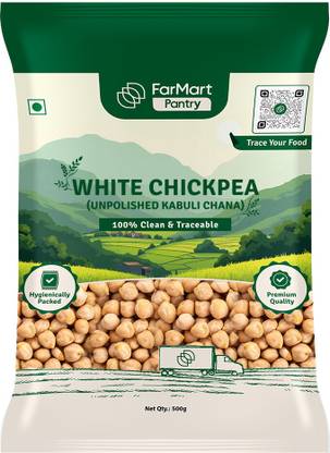 FarMart White Kabuli Chana (Whole) (Kabui chana)