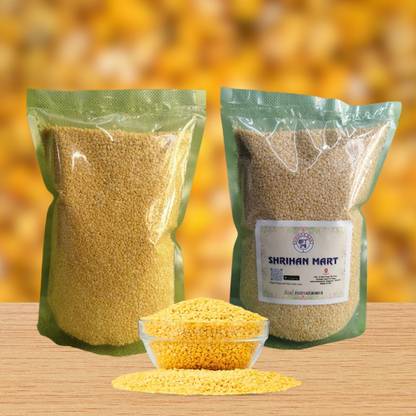 SHRIHAN MART Organic Yellow Moong Sona (Split) (Yellow Moong Daal)
