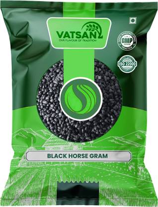 VATSAN Black Horse Gram (kala Kulthi| Muthira | Indian black gram | Ulavalu)