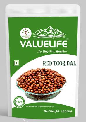 Value Life Red Toor/Arhar Dal (Whole) (Kandhulu)