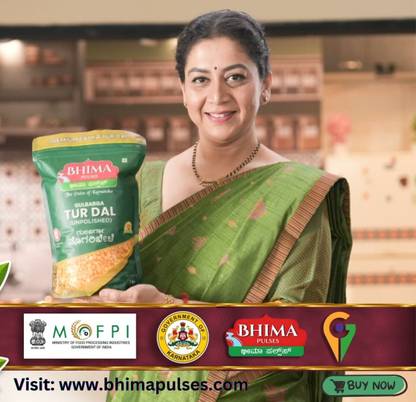 BHIMA Yellow Toor/Arhar Dal (Split)