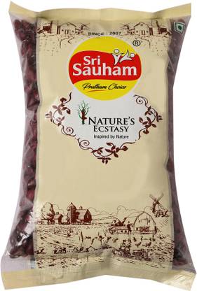 Sri Sauham Rajma Kashmiri (Whole) (Premium Red Kidney Beans - Natural Lal Rajma | Rajma Sharmilli)