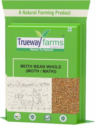 Trueway farms Organic Mot Matki (Whole)