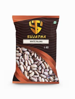 SUJATHA White Rajma Chithra (Whole) (SujathaTraders Premium Quality White Rajma)