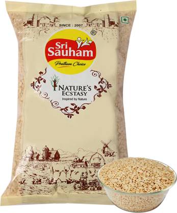 Sri Sauham Black Urad Dal (Split) (Washed Black Gram - Unpolished Minapappu, Ulundhu Paruppu | High Protein)