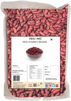 Veganic Organic Red Rajma (Whole)