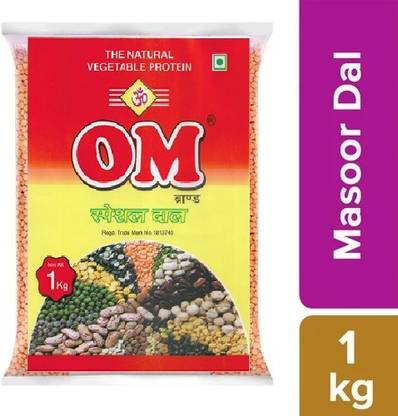 OM Organic Red Masoor Dal