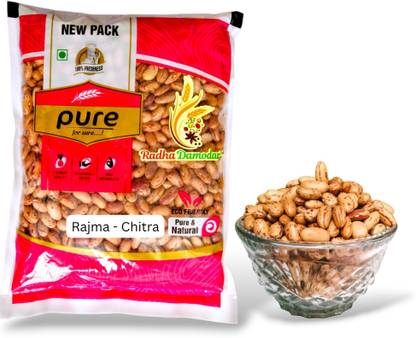 Radha Damodar Organic Rajma Chithra (Whole)