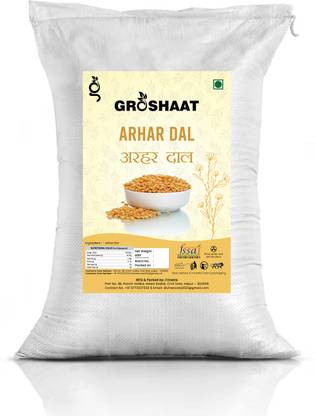 ग्रोशाट अनपॉलिश अरहर दाल (टूटा हुआ)