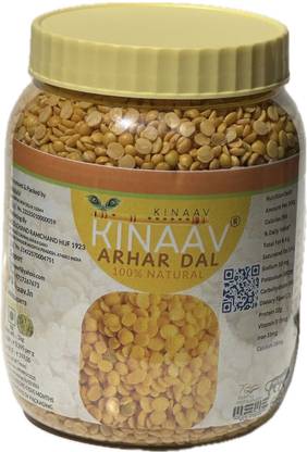 KINAAV Yellow Toor/Arhar Dal (Split)