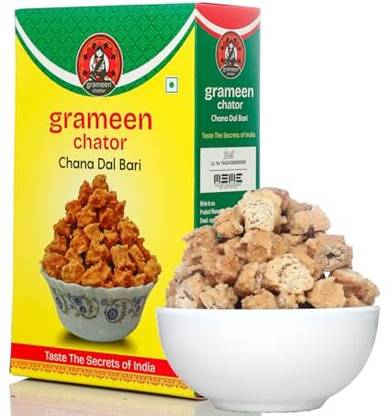 Grameen Chator Organic Bari Dal (Whole) (Home Made Chana Dal Bari/Bori)