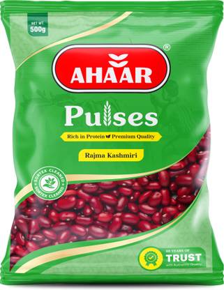 Ahaar Black Rajma Kashmiri (Whole) (Rajma Kashmiri (Premium Red Kidney Beans))