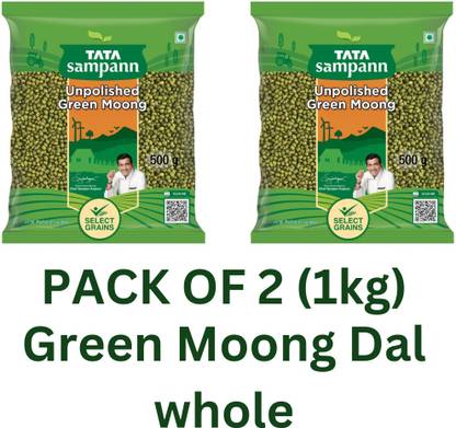 Tata Sampann Green Moong Dal (Whole)