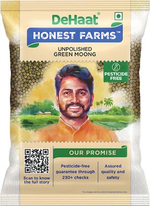Dehaat Honest Farms Moong Dal (Whole)