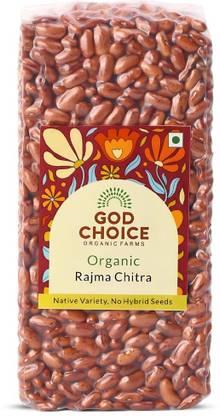 God Choice Organic Farms Rajma Chithra (Whole)