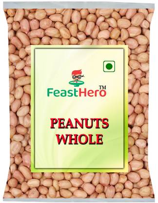 Feasthero Raw Peanut (Whole)