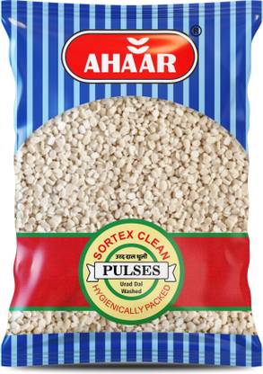 Ahaar White Urad Dal (Split) (Split – The whole black gram is split into halves.)
