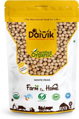 DAIVIK ORGANIC Organic Peas (Whole) (Vellai Pattani)