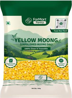 FarMart Yellow Moong Dal (Split) (Yellow moong dal)