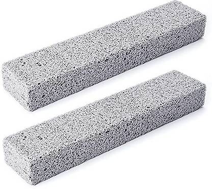 INOBARN 2 Pcs Natural Lave Pumice Stone for Toilet Bowl, Kitchen Sink, Grill, Bathroom