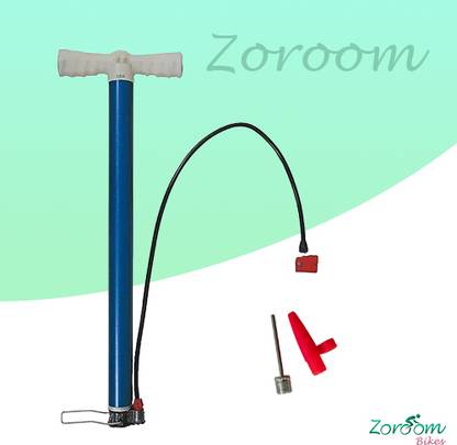Zoroom Multipurpose Cycle & Football Pump with Nozzle Included Bicycle Pump