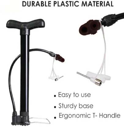 GJSHOP Double Action, Bicycle, Ball Pump, Portable Air Pump, pumper for cycle Ball Bicycle Pump
