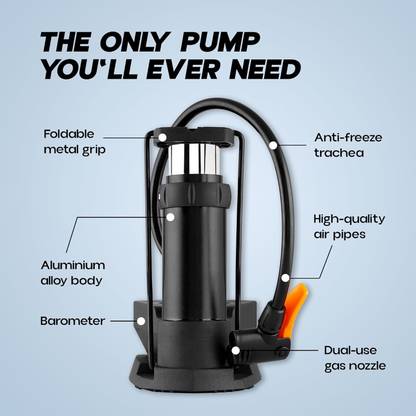 Saviraj 250 psi Tyre Air Pump for Car & Bike