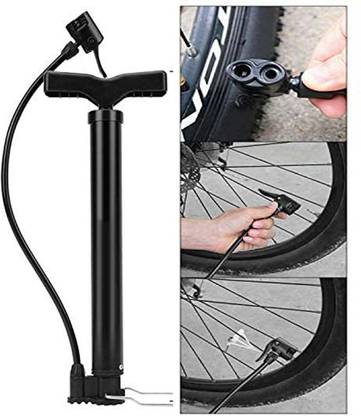GJSHOP Double Action, Bicycle, Ball Pump, Portable Air Pump, pumper for cycle Ball Bicycle Pump