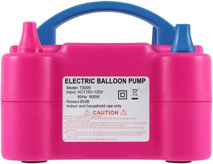 Jeevan jyoti agency Electric Air Blower Portable Inflator Dual Nozzle Machine J4 Balloon Pump